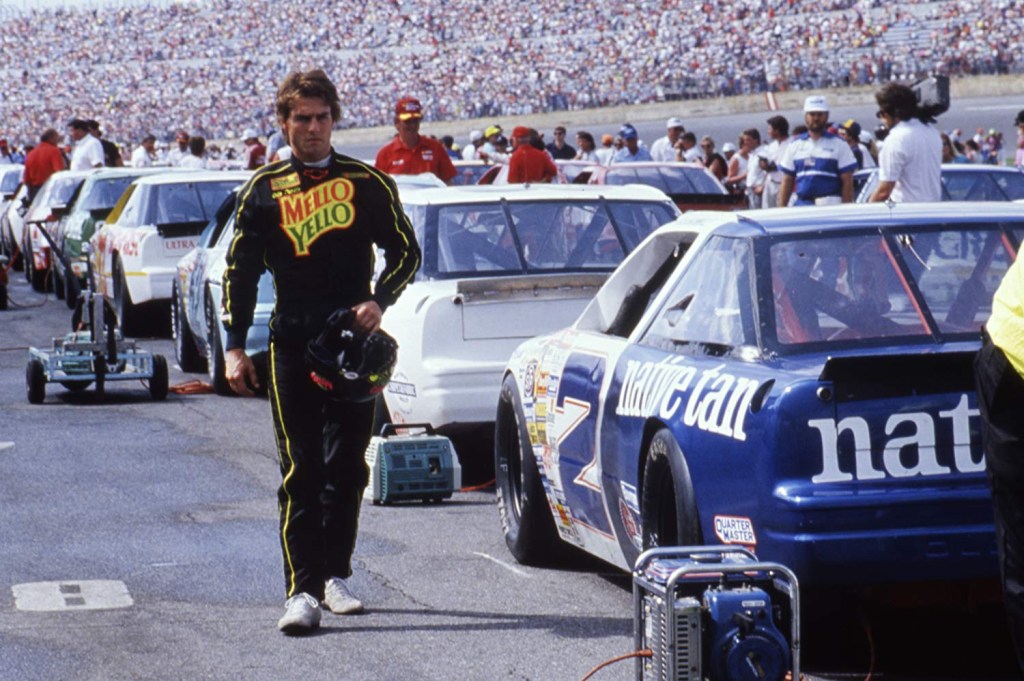 A scene from the 1990 movie Days of Thunder.