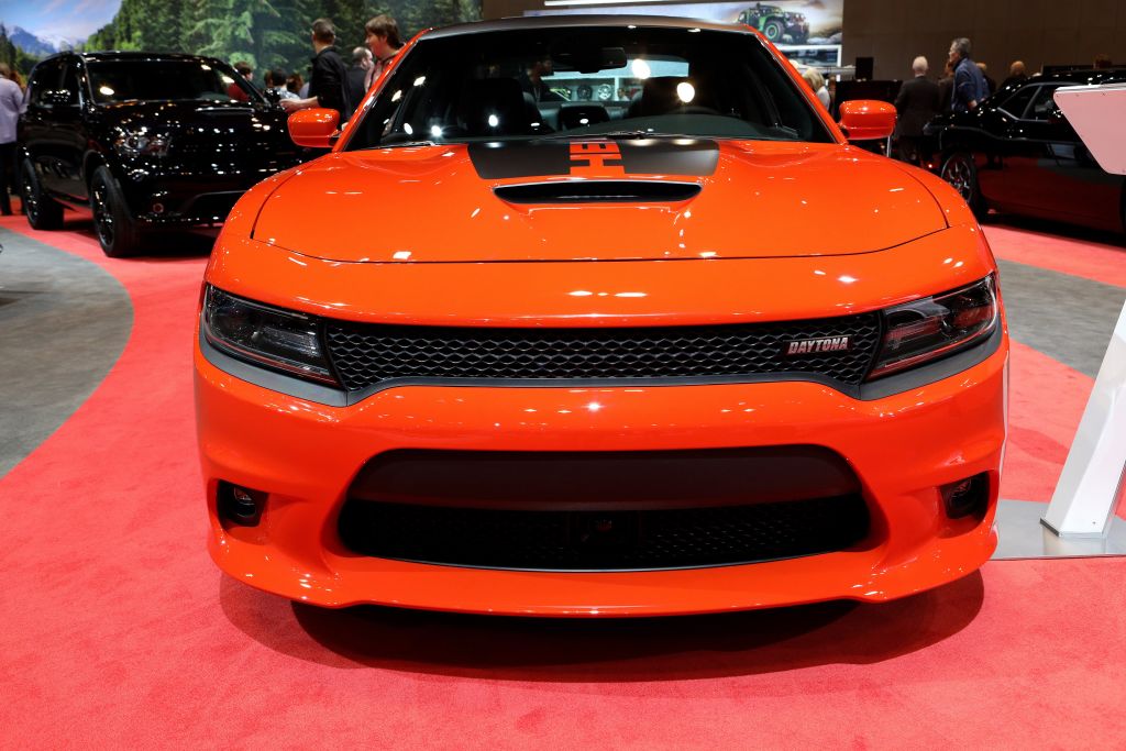 2018 Dodge Charger is on display at the 110th Annual Chicago Auto Show