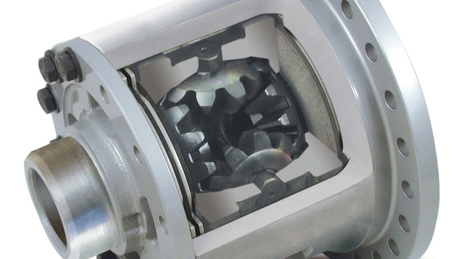 Eaton Suretrac limited-slip differential cutaway