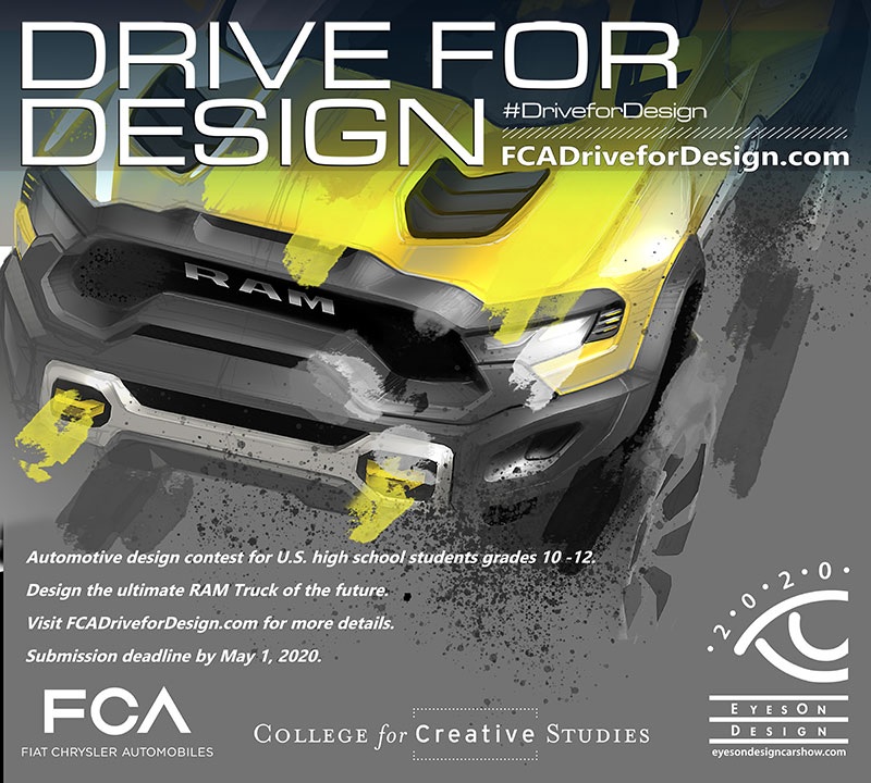 FCA Drive for Design poster