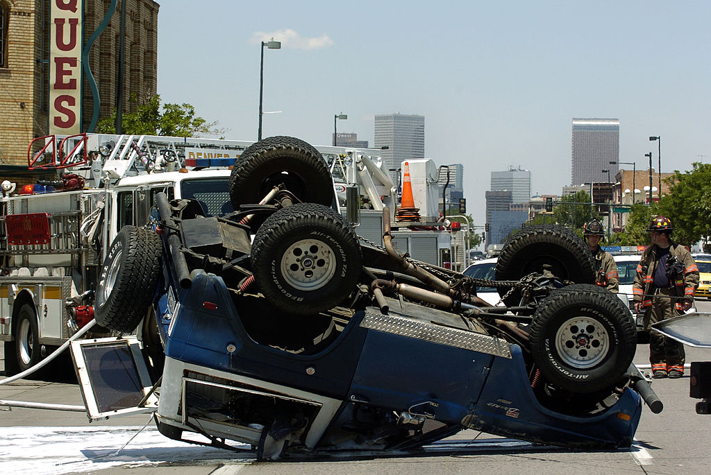 Ford Bronco Roll Over 