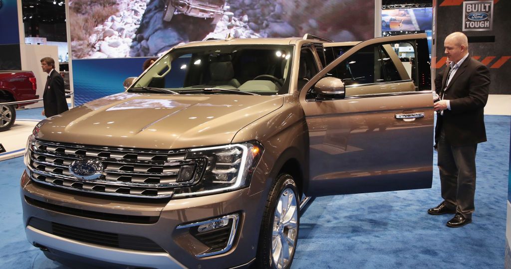 Ford introduces the 2018 Expedition at the Chicago Auto Show