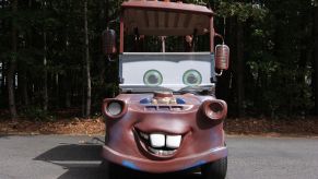 Pixar's Mater Golf Cart Conversion
