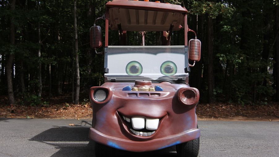 Pixar's Mater Golf Cart Conversion