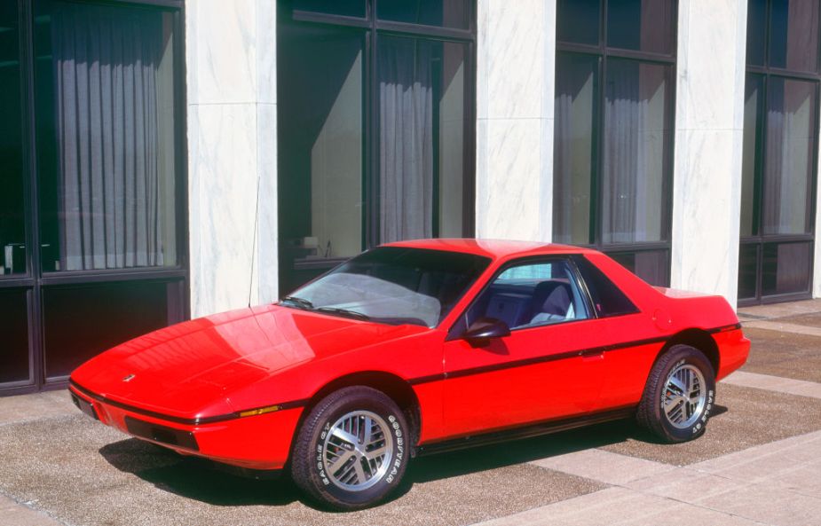 Red 1983 Pontiac Fiero