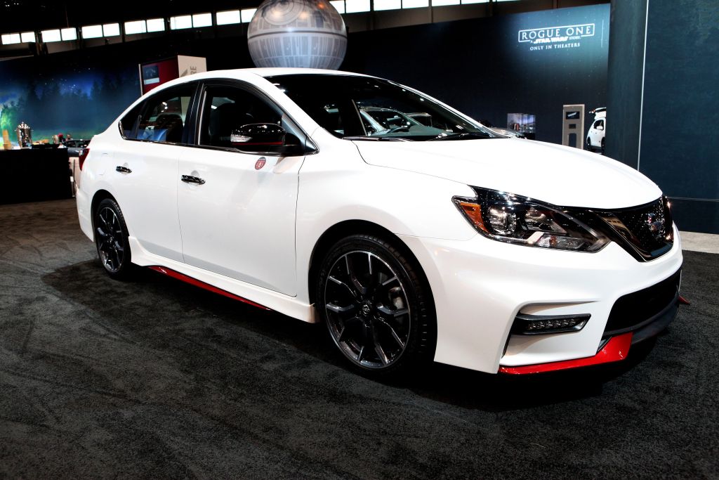 2017 Nissan Sentra Nismo is on display at the 109th Annual Chicago Auto Show