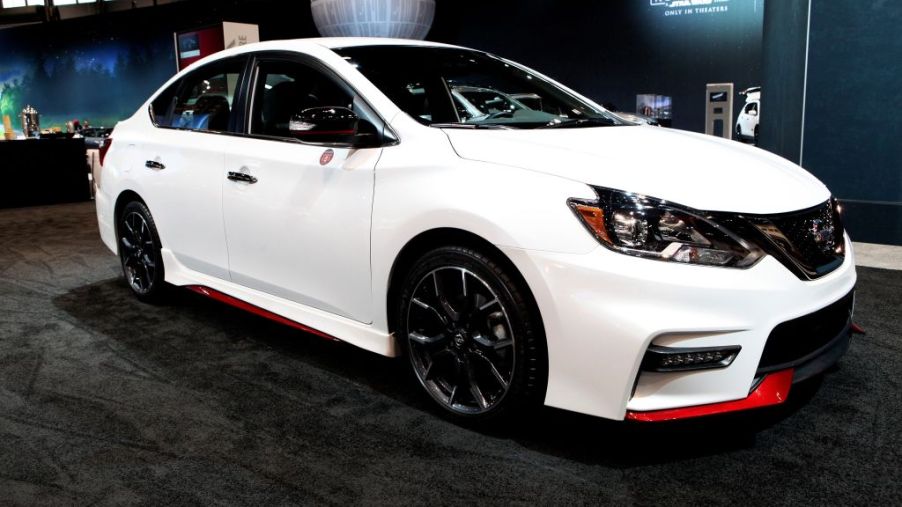 2017 Nissan Sentra Nismo is on display at the 109th Annual Chicago Auto Show