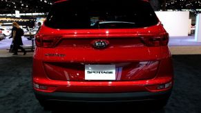 2017 Kia Sportage is on display at the 109th Annual Chicago Auto Show at McCormick Place