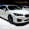 Subaru Impreza is displayed during the second press day at the 89th Geneva International Motor Show