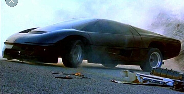 A scene from the 1986 movie The Wraith.