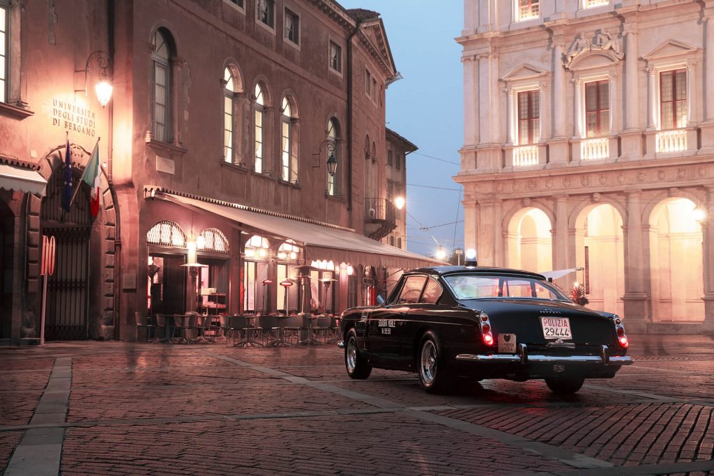 1962 Ferrari 250 GTE police car rear