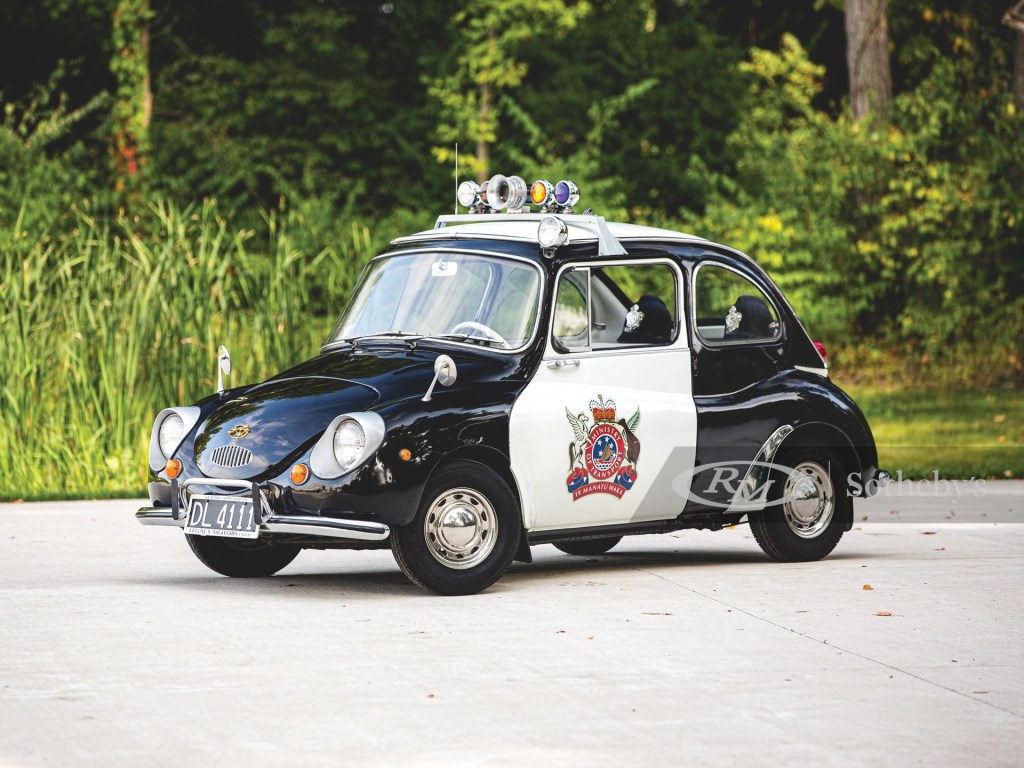 1970 Subaru 360 police car