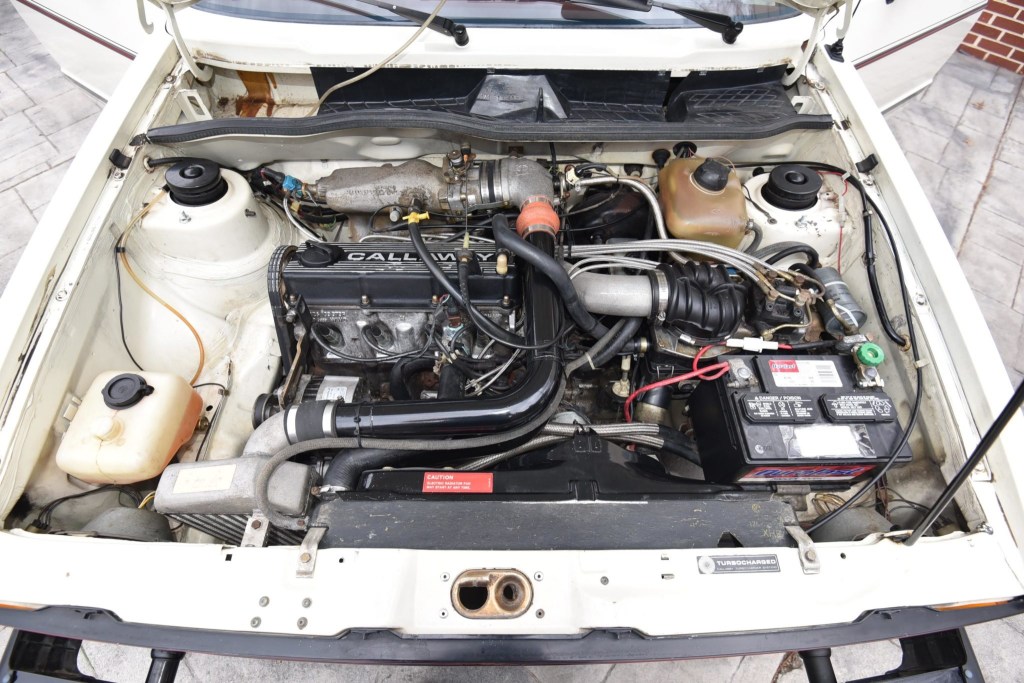 1983 Volkswagen GTI Callaway engine bay