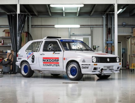This Volkswagen Golf Pikes Peak Race Car Has Two Engines