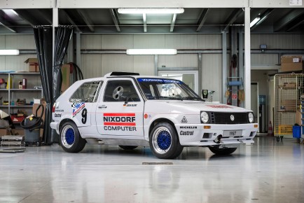 This Volkswagen Golf Pikes Peak Race Car Has Two Engines