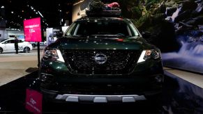 2019 Nissan Pathfinder Rock Creek Edition is on display at the 111th Annual Chicago Auto Show