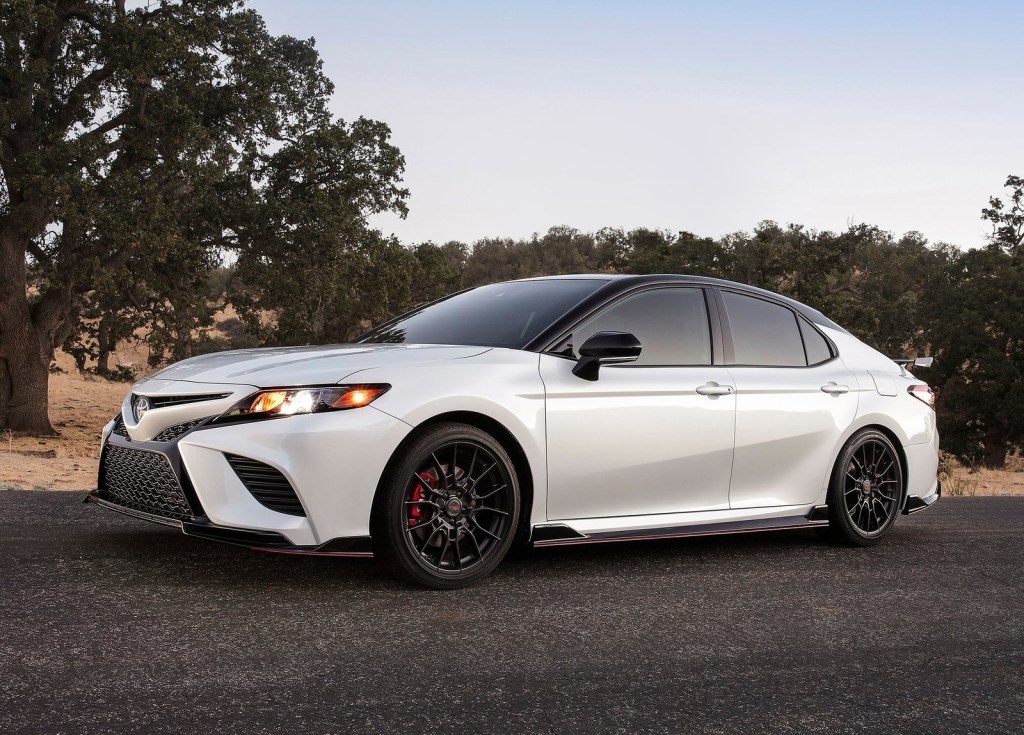 2020 Toyota Camry TRD side