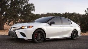 2020 Toyota Camry TRD side