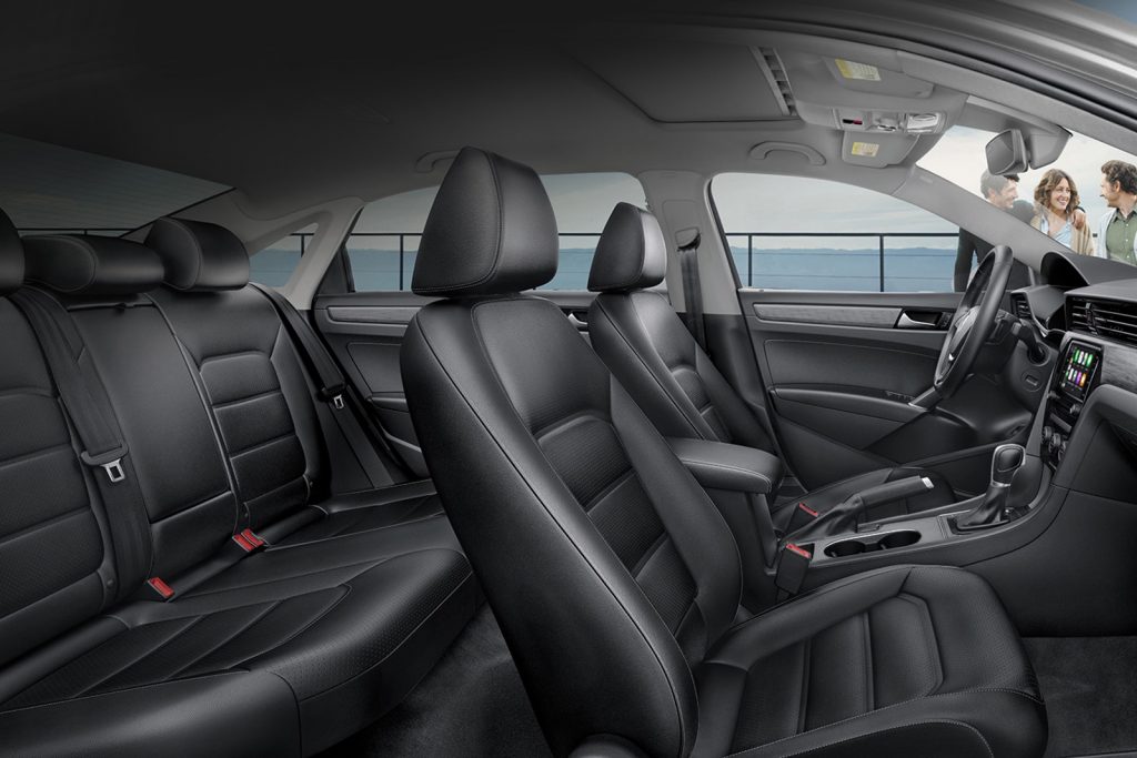 2020 VW Passat R-Line seats