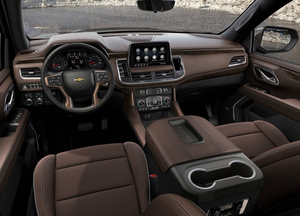 2021 Chevrolet Suburban High Country interior
