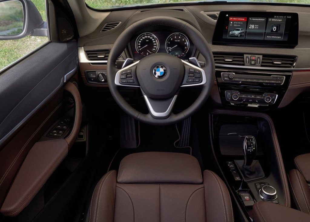 BMW's X1 provides a comfortable, upscale interior.