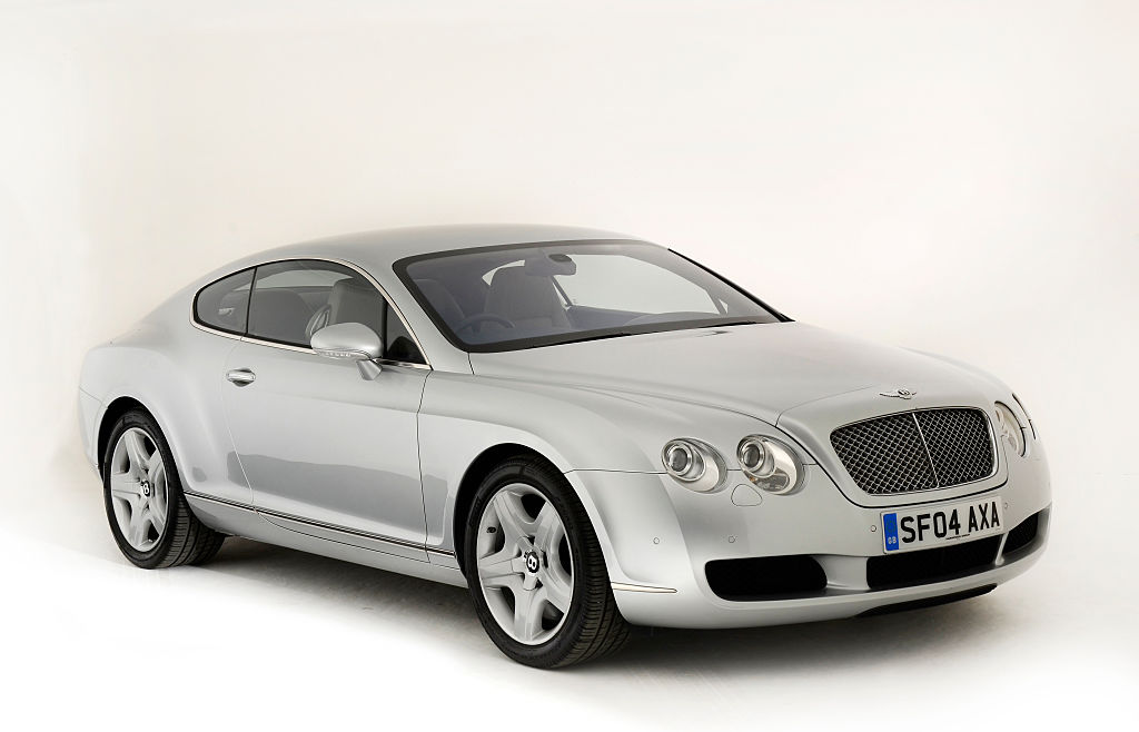 Silver 2004 Bentley Continental GT