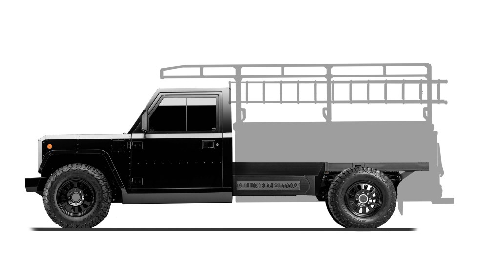 Contractor Bed Configuration of B2 Chassis Cab
