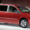 The new 2008 Dodge Caravan minivan is introduced to the media at the 2007 North American International Auto Show