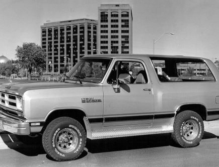 The Dodge Ramcharger Could Never Quite Compete With the Ford Bronco