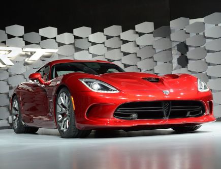 The First-Ever Dodge Viper Was Auctioned off for Triple Its Orignal Value