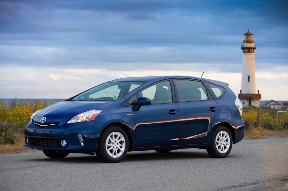 2011 Toyota Prius V, an excellent used hybrid car