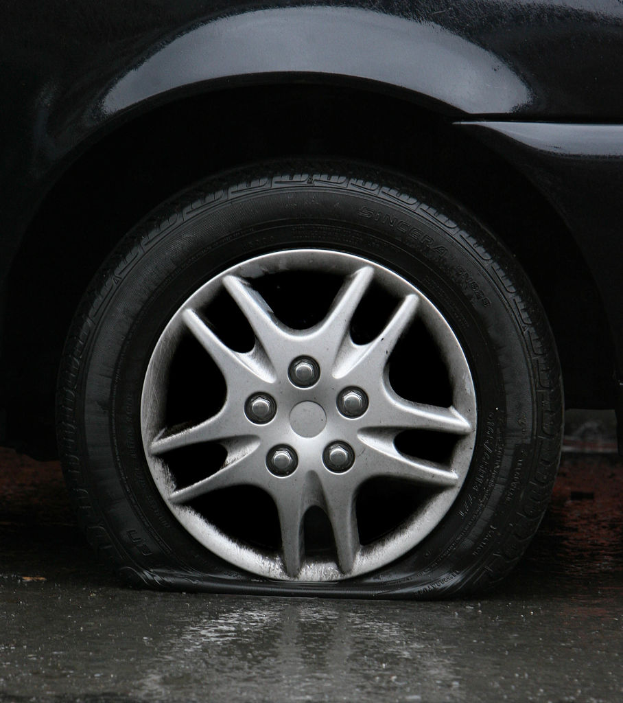 Flat Car Tire