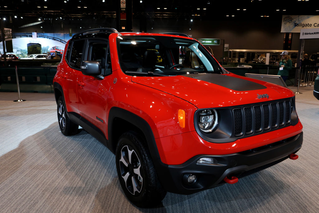 Jeep Renegade on Display