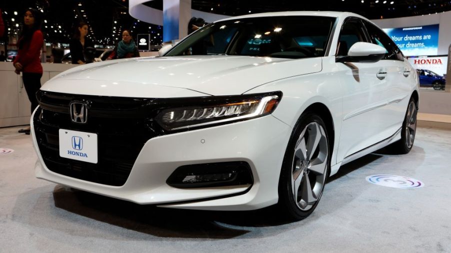 2018 Honda Accord is on display at the 110th Annual Chicago Auto Show