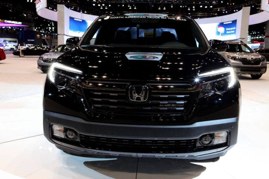 2017 Honda Ridgeline is on display at the 109th Annual Chicago Auto Show