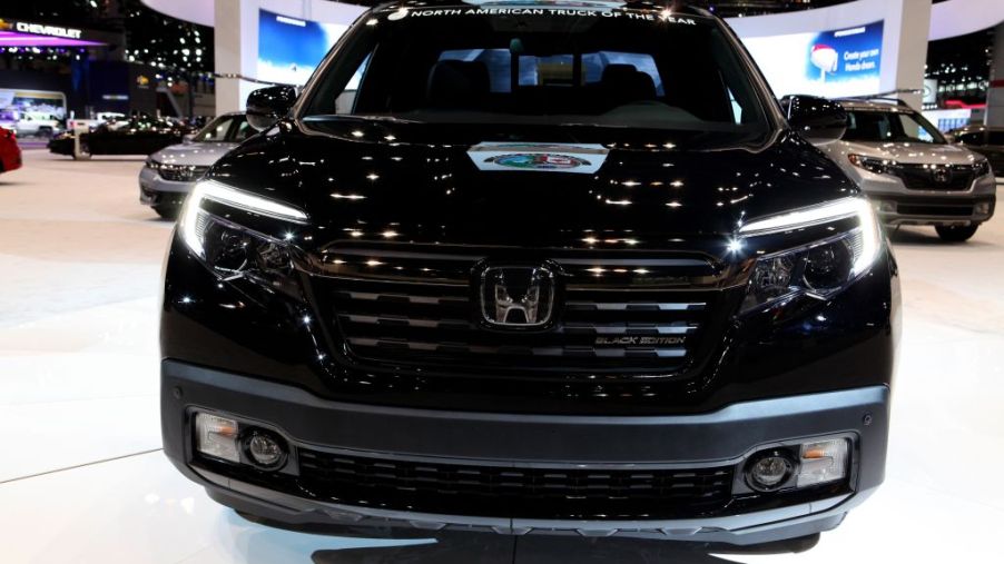 2017 Honda Ridgeline is on display at the 109th Annual Chicago Auto Show
