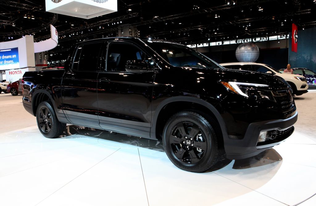 2017 Honda Ridgeline is on display at the 109th Annual Chicago Auto Show at McCormick Place