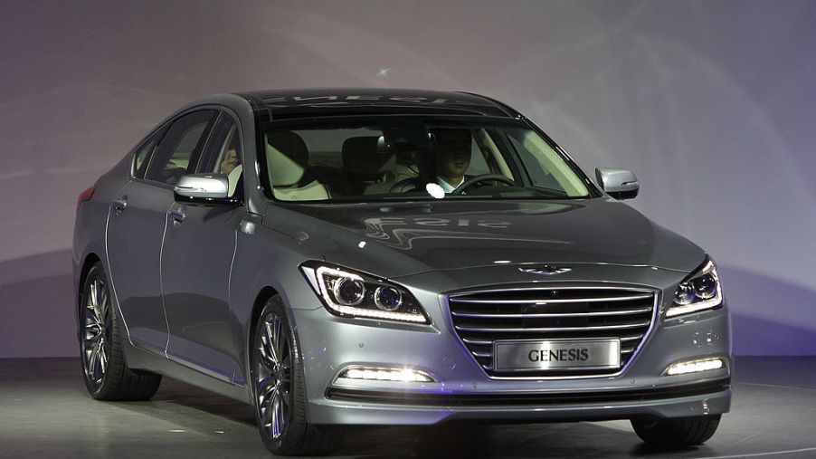 Hyundai unveiling it's new luxury brand Genesis