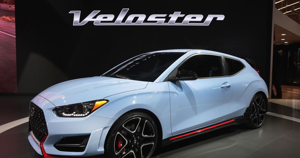 Hyundai introduces the 2019 Veloster N at the North American International Auto Show