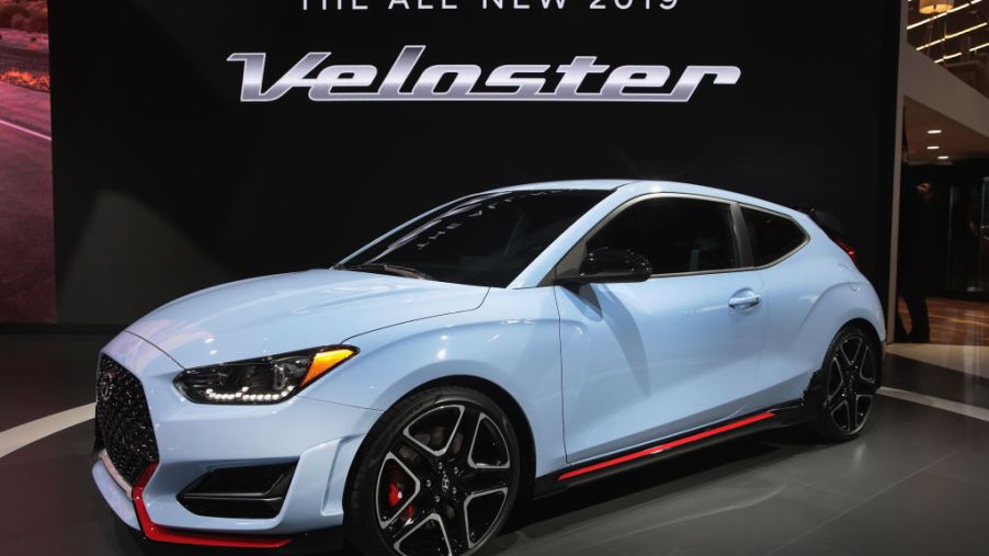 Hyundai introduces the 2019 Veloster N at the North American International Auto Show