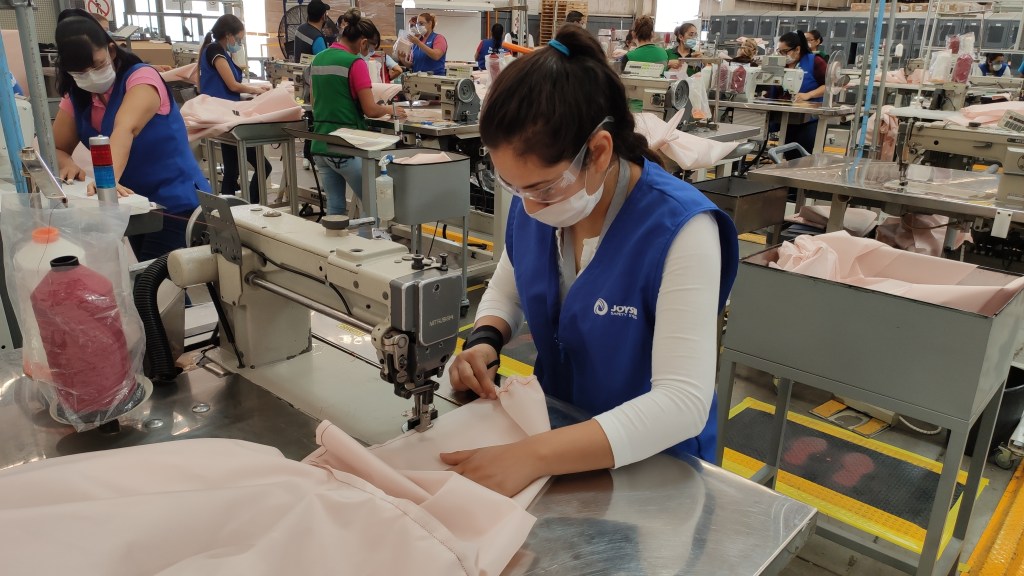 Airbags being converted to re-usable gowns