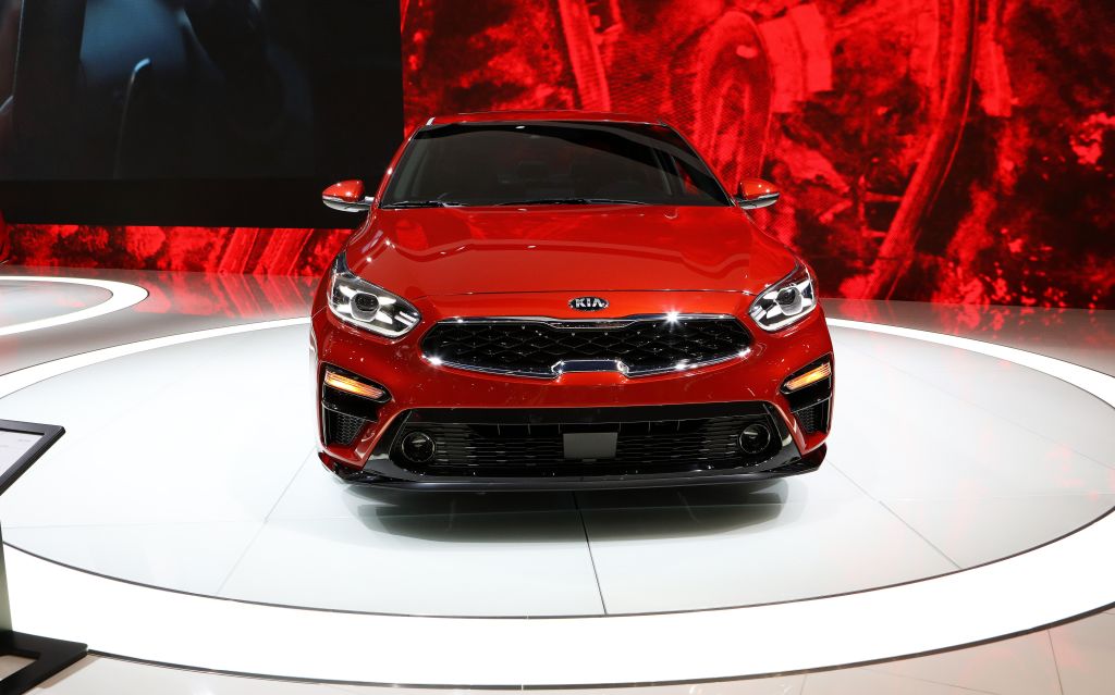 2019 KIA Forte EX Launch Edition is on display at the 110th Annual Chicago Auto Show