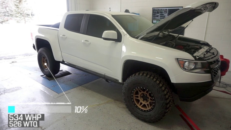 Lingenfelter-tuned Chevy Colorado ZR2 with Corvette engine