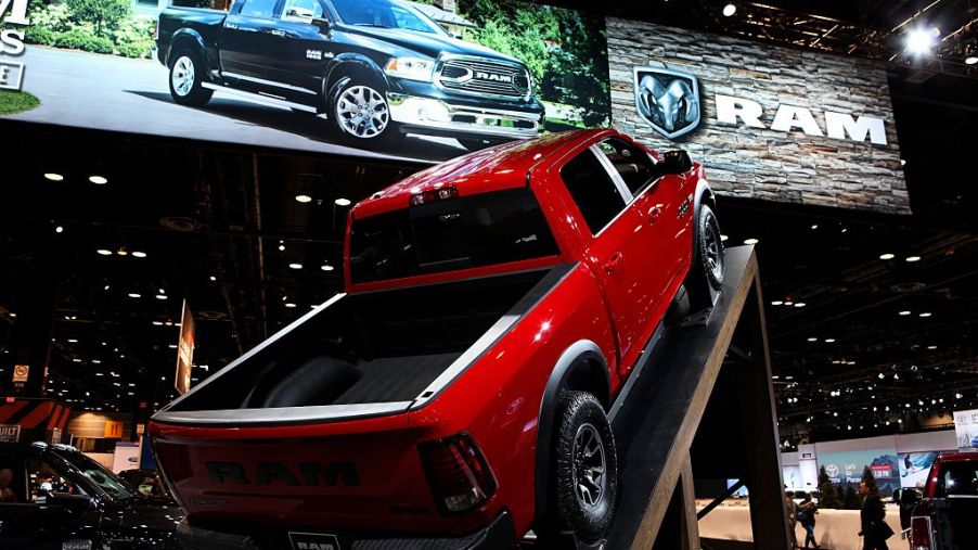 2016 RAM 1500 truck is on display at the 108th Annual Chicago Auto Show