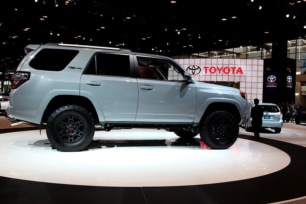 2016 Toyota TRD Pro 4Runner is on display at the 108th Annual Chicago Auto Show at McCormick Place