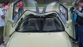 Toyota Sera doors up