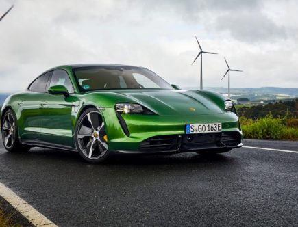 How the 2020 Porsche Taycan Did in MotorTrend’s Car of the Year Competition