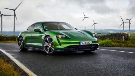 How the 2020 Porsche Taycan Did in MotorTrend’s Car of the Year Competition