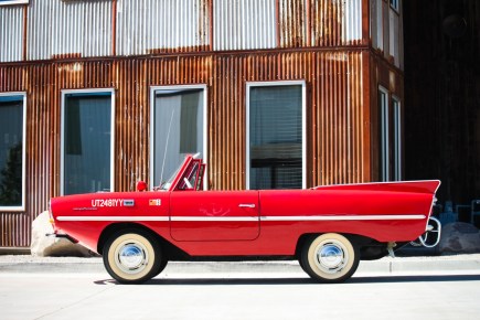 The Amphicar Lets You Safely Drive in and Take a Swim