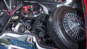 1965 Chevrolet Corvair Corsa spare tire